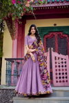 Lavender Colour Varnika Lehenga Blouse With Dupatta Lnb1237 Bulk Order In India